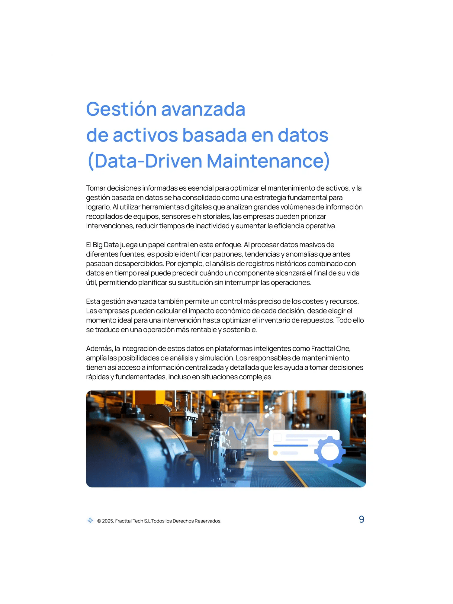 Data Driven Maintenance