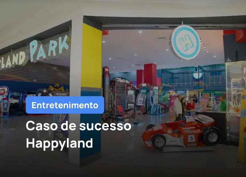 Como a Happyland aumentou a disponibilidade de equipamentos para 82%