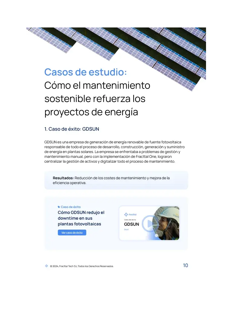 Macroproyectos de energía verde: Cómo el mantenimiento mejora la sostenibilidad